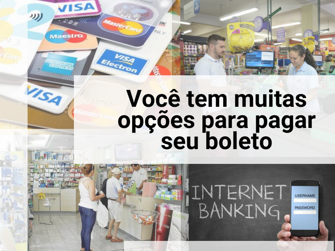 Você tem muitas opções para pagar seu boleto Conheça outras opções de como pagar boleto pelo celular