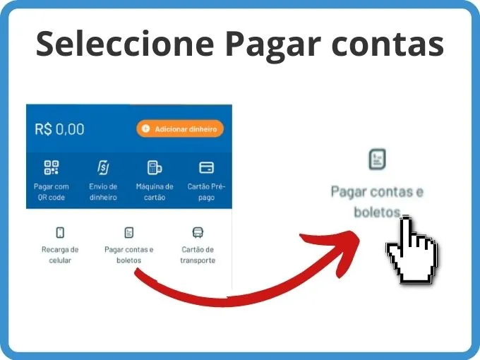 seleccione pagar contas