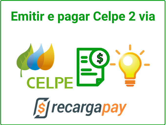 Celpe 2 via Emitir e pagar sua conta atrasada 2021