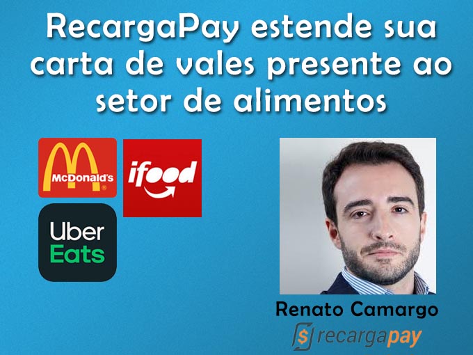 RecargaPay estende sua carta de vales presente ao setor de alimentos