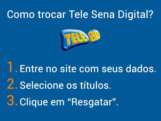 Como trocar tele sena