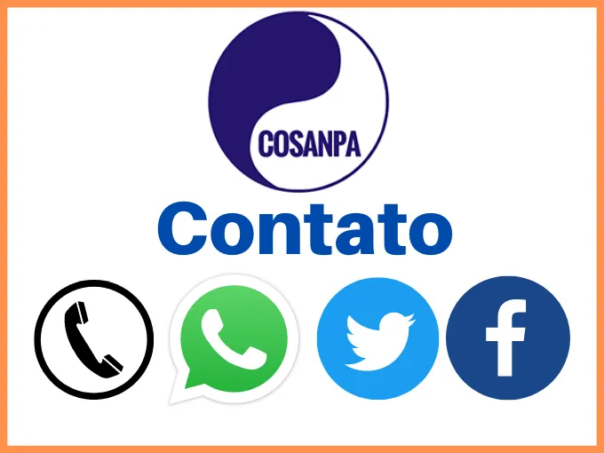 Contatos Cosanpa Telefone, WhatsApp e redes sociais