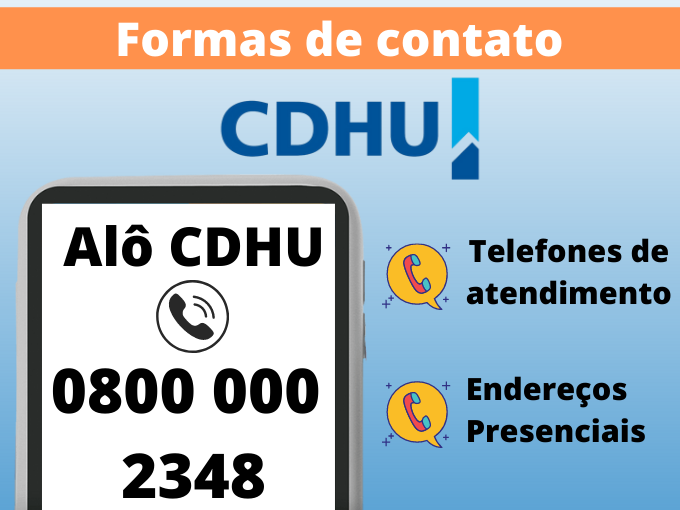 formas de cotnato CDHU