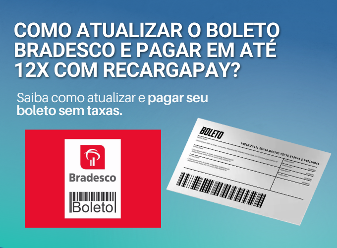 Atualizar boleto Bradesco