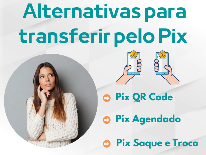 Melhores alternativas de transferir pelo Pix