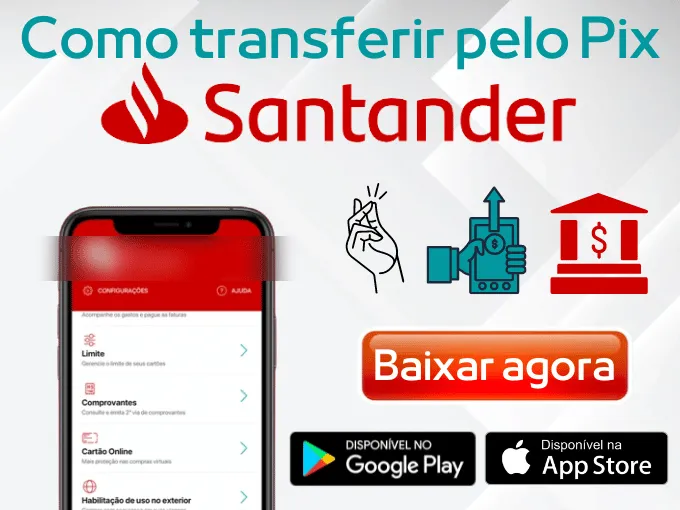 Como transferir pelo Pix com Santander