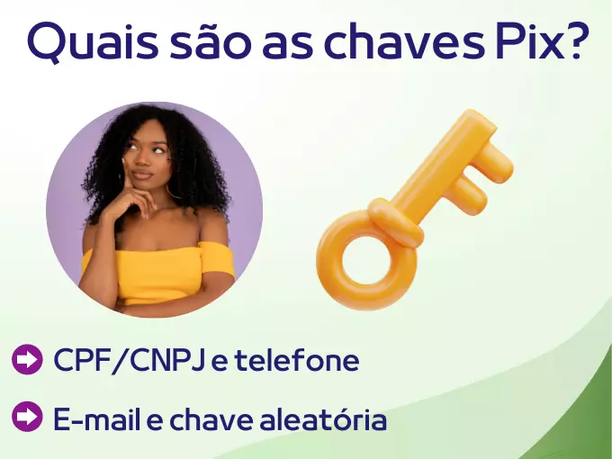 Quais são as chaves Pix existentes?