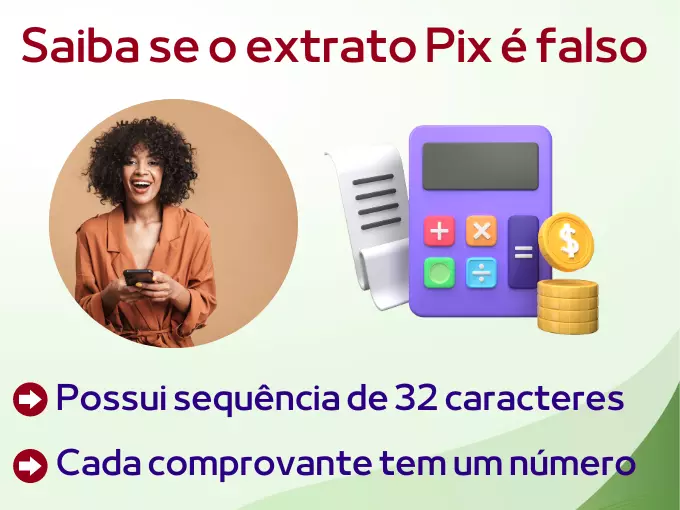 Como saber se um extrato Pix é falso?
