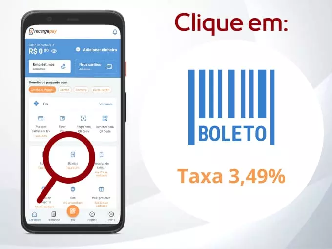 Clique em